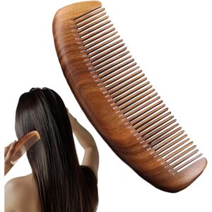 Unbranded (C) Wooden Comb - Portable Handmade Hair Detangler Comb,Sandalwood Detangling Co Unbranded (C) Wooden Comb - Portable Handmade Hair Detangler Comb,Sandalwood Detangling Co