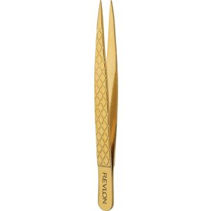 Revlon Gold Series Titanium Coated Point Tweezer Revlon Gold Series Titanium Coated Point Tweezer