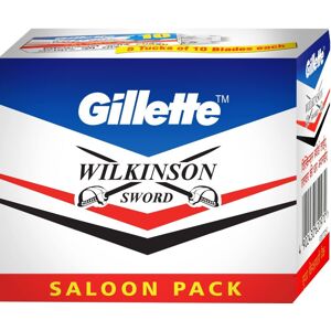 Gillette 50 x Wilkinson Sword DE Safety Razor Long-Lasting Blades Gillette 50 x Wilkinson Sword DE Safety Razor Long-Lasting Blades