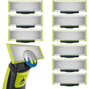 Dolaso 9-pack of razor blades compatible with Philips Oneblade Replacement Dolaso 9-pack of razor blades compatible with Philips Oneblade Replacement