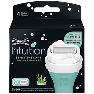 Wilkinson Sword Intuition Sensitive Care Razor Blades for Women, Pack of 6 Wilkinson Sword Intuition Sensitive Care Razor Blades for Women, Pack of 6