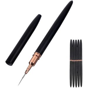 Kricely (As show, One size) 5pcs Nail Art Brushes Manicure Nail Pen Brush DIY Nail Art L Kricely (As show, One size) 5pcs Nail Art Brushes Manicure Nail Pen Brush DIY Nail Art L