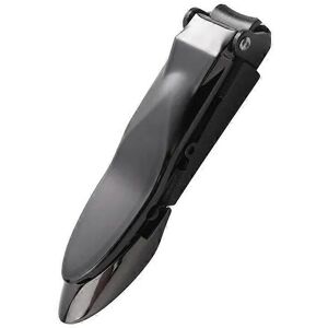 Unbranded (Black) Anti Splash Nail Clipper With Nail Catcher Stainless Steel Fingernails T Unbranded (Black) Anti Splash Nail Clipper With Nail Catcher Stainless Steel Fingernails T