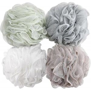 Unbranded Bath Sponge Shower Loofahs 60g Mesh Pouf Bath Body Wash Puff - Pack of 4 Unbranded Bath Sponge Shower Loofahs 60g Mesh Pouf Bath Body Wash Puff - Pack of 4