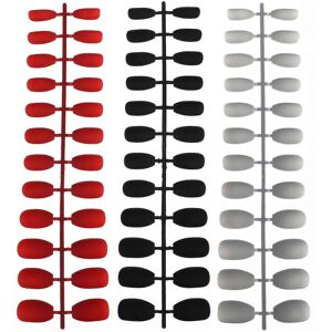 Kricely (As show, One size) 72Pcs Fake Nail Tips Finished Nail Sticker Patches Manicure Kricely (As show, One size) 72Pcs Fake Nail Tips Finished Nail Sticker Patches Manicure