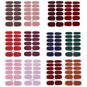 Kricely (As show, One size) 12 Sheets Full Wraps Nail Stickers Adhesive Nail Art Decals Kricely (As show, One size) 12 Sheets Full Wraps Nail Stickers Adhesive Nail Art Decals