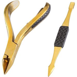 Revlon Gold Series Ingrown Away Set includes Toenail Nipper and Dual Ended Toen Revlon Gold Series Ingrown Away Set includes Toenail Nipper and Dual Ended Toen