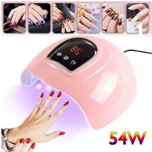 Unbranded 54w Pro Nail Polish Dryer Lamp Led Uv Gel Acrylic Curing Light 3 Timers Manicure Unbranded 54w Pro Nail Polish Dryer Lamp Led Uv Gel Acrylic Curing Light 3 Timers Manicure