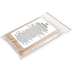 Bluesky 100 Wooden Cuticle Pushers Orange Wood Sticks, Double End, Nail Cleaner Bluesky 100 Wooden Cuticle Pushers Orange Wood Sticks, Double End, Nail Cleaner