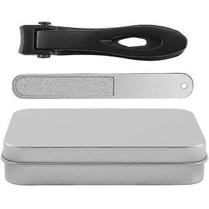 Unbranded (As show, One size) Black nail clipper, professional nail clipper, stainless ste Unbranded (As show, One size) Black nail clipper, professional nail clipper, stainless ste