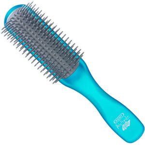 Kent AHGLO01 Airhedz Glo Blue Half Round Narrow Detangling Hair Brush - 9 Row Io Kent AHGLO01 Airhedz Glo Blue Half Round Narrow Detangling Hair Brush - 9 Row Io