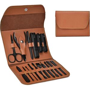 Unbranded (As show, One size) Manicure Set, Coffee Professional Stainless Steel Pedicure N Unbranded (As show, One size) Manicure Set, Coffee Professional Stainless Steel Pedicure N