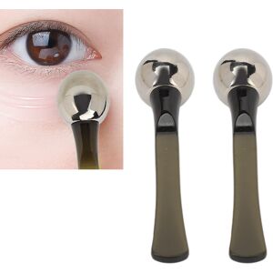 Unbranded 2pcs Zinc Alloy Eye Cream Applicator: Roller Ball Massager & Scoop, Dual-Sided W Unbranded 2pcs Zinc Alloy Eye Cream Applicator: Roller Ball Massager & Scoop, Dual-Sided W