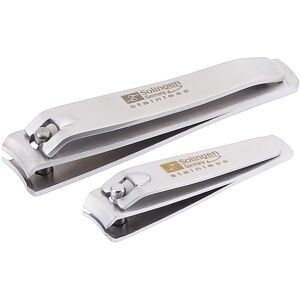 Solingen Nail Clippers 2 Pcs Professional Sharp Tools Set Stainless Steel Me Solingen Nail Clippers 2 Pcs Professional Sharp Tools Set Stainless Steel Me