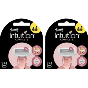 2 x 4 Wilkinson Sword Intuition Complete Women's Razor Blade 8 Refills 2 x 4 Wilkinson Sword Intuition Complete Women's Razor Blade 8 Refills