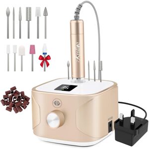 Kredioo Nail Drill 35,000RPM, Electric Nail File for Acrylic and Gel Nails, Prof Kredioo Nail Drill 35,000RPM, Electric Nail File for Acrylic and Gel Nails, Prof