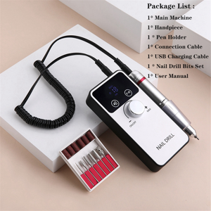 Unbranded 45000RPM Electric Nail Drill Machine Gel Nail Polish Sander Low Noise Unbranded 45000RPM Electric Nail Drill Machine Gel Nail Polish Sander Low Noise