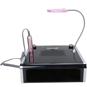 Unbranded 108W 4-In-1 Nail Dust Collector Curing Lamp Light Grinding Machine for Nail Art Unbranded 108W 4-In-1 Nail Dust Collector Curing Lamp Light Grinding Machine for Nail Art