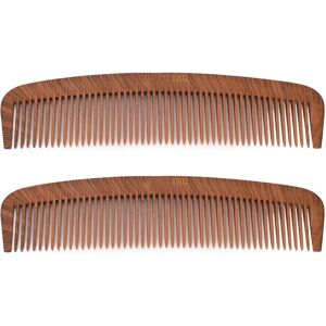 Unbranded 2pcs Wooden Hair Comb Portable Anti Static Clipper Comb For Barber Shop And Hair Unbranded 2pcs Wooden Hair Comb Portable Anti Static Clipper Comb For Barber Shop And Hair