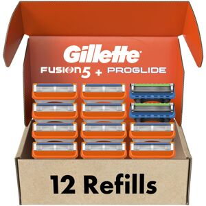Gillette Fusion5 Men's Razor Blade Refills 10 Count + Fusion5 ProGlide Razor Bla Gillette Fusion5 Men's Razor Blade Refills 10 Count + Fusion5 ProGlide Razor Bla