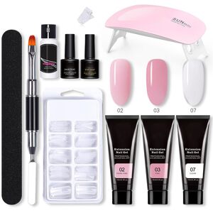 Unbranded Nail Gel Kit Gel Builder Nail Kit with Extension Unbranded Nail Gel Kit Gel Builder Nail Kit with Extension