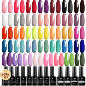 Phoenixy Gel Nail Polish Set, 36 Colours Gel Nail Polish Red Orange Purple Gel N Phoenixy Gel Nail Polish Set, 36 Colours Gel Nail Polish Red Orange Purple Gel N