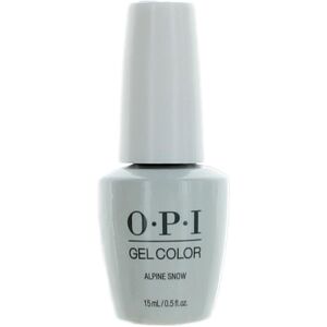 OPI GelColor, Alpine Snow, White Gel Nail Polish, 0.5 fl oz OPI GelColor, Alpine Snow, White Gel Nail Polish, 0.5 fl oz