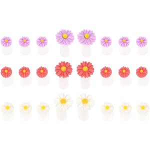 Unbranded 24 Pcs Daisy Pattern Silicone Toe Separators Pedicure Tools Unbranded 24 Pcs Daisy Pattern Silicone Toe Separators Pedicure Tools