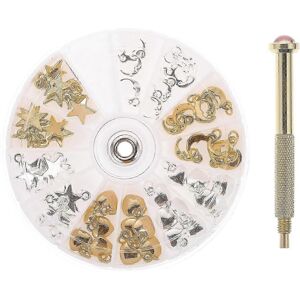 Unbranded Set Nail Art Accessories Pendants Nail Drill Tool DIY Manicure Decorations Unbranded Set Nail Art Accessories Pendants Nail Drill Tool DIY Manicure Decorations