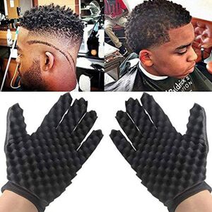 Unbranded Afro Hair Curl Sponge Gloves Barber Twist Brush Unbranded Afro Hair Curl Sponge Gloves Barber Twist Brush