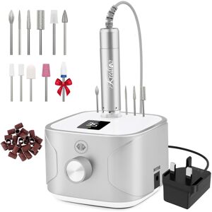 Kredioo Nail Drill 35,000RPM, Electric Nail File for Acrylic and Gel Nails, Prof Kredioo Nail Drill 35,000RPM, Electric Nail File for Acrylic and Gel Nails, Prof