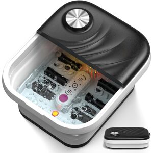 OIMG Collapsible Foot Spa Bath Massager with Heat - Pedicure Bubbles Temperature Cont OIMG Collapsible Foot Spa Bath Massager with Heat - Pedicure Bubbles Temperature Cont