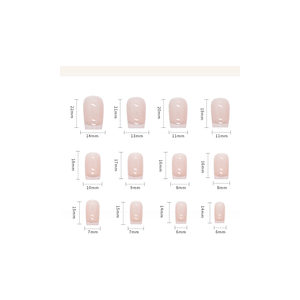 Unbranded Nail Glue Included French Mani Press On Nails, Salon Quality Short False Nails R Unbranded Nail Glue Included French Mani Press On Nails, Salon Quality Short False Nails R