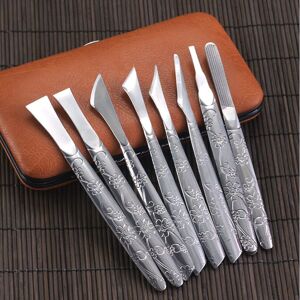 Unbranded Pedicure Knife Set 7pcs Ingrown Toenail and Callus Remover Kit Professional Stai Unbranded Pedicure Knife Set 7pcs Ingrown Toenail and Callus Remover Kit Professional Stai