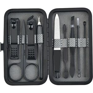 Unbranded 9Pcs Portable Stainless Steel Nail Scissors Set Men & Women Special Nail Clipper Unbranded 9Pcs Portable Stainless Steel Nail Scissors Set Men & Women Special Nail Clipper