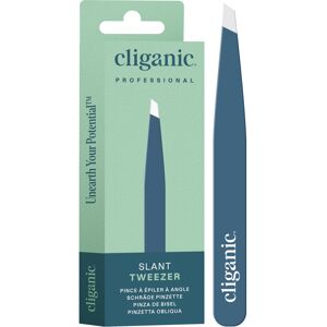 Cliganic Professional Eyebrow Tweezers Slant Tip - Precision for Men & Women, St Cliganic Professional Eyebrow Tweezers Slant Tip - Precision for Men & Women, St
