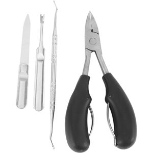 Unbranded 4 Pcs Toenail Clippers, Thick & Ingrown Toe Nail Clippers for Men & Seniors, Ped Unbranded 4 Pcs Toenail Clippers, Thick & Ingrown Toe Nail Clippers for Men & Seniors, Ped