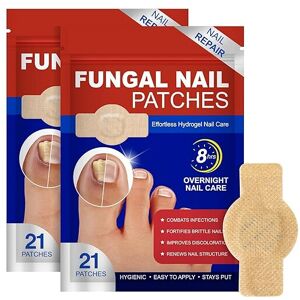 Unbranded Fungal Nail Patches, Overnight Repair for Discolored & Thick Nails, Toenail & Fi Unbranded Fungal Nail Patches, Overnight Repair for Discolored & Thick Nails, Toenail & Fi
