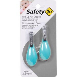 Safety 1st Fold-Up Nail Clipper, Arctic Blue, 2-Count by Safety 1st Safety 1st Fold-Up Nail Clipper, Arctic Blue, 2-Count by Safety 1st
