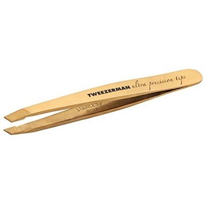 Tweezerman Studio Collection Mini Ultra Precision Tweezer gold Tweezerman Studio Collection Mini Ultra Precision Tweezer gold