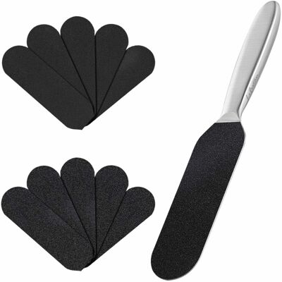 Lifestan Pedicure Foot File and Callus Remover for Hard Skin Professional, Stainless Stee Lifestan Pedicure Foot File and Callus Remover for Hard Skin Professional, Stainless Stee