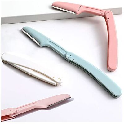 JYWYBF 4 PCS Face Razors for Women, Dermaplaning Blades for Face, Eyebrow Razor Shaper, JYWYBF 4 PCS Face Razors for Women, Dermaplaning Blades for Face, Eyebrow Razor Shaper,