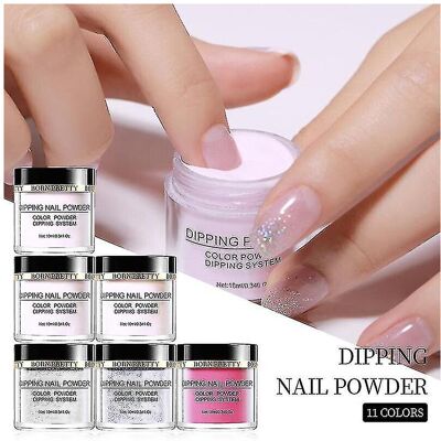 Unbranded Dip-powder-nail-kit Starter 7 Colors Quick Drying Dipping Powder Set Unbranded Dip-powder-nail-kit Starter 7 Colors Quick Drying Dipping Powder Set