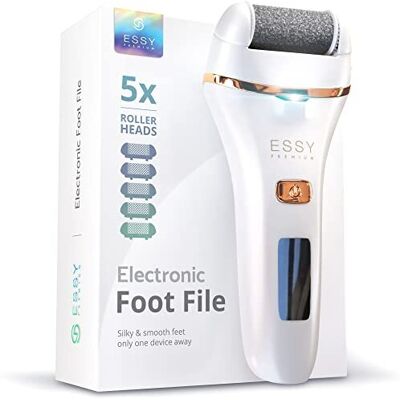 Essy Electric Foot File Pedicure Feet Hard Skin Remover Foot Scraper Dry Dead Skin Re Essy Electric Foot File Pedicure Feet Hard Skin Remover Foot Scraper Dry Dead Skin Re