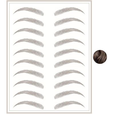 Unbranded (curved ash brown) Temporary Eyebrow Tattoos Waterproof Eyebrow Stickers, False Unbranded (curved ash brown) Temporary Eyebrow Tattoos Waterproof Eyebrow Stickers, False