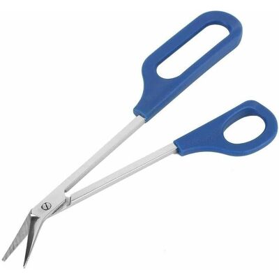 Ezi-Tech Long Handle Toenail Scissor Clippers, Thick Nails Easy Reach Ezi-Tech Long Handle Toenail Scissor Clippers, Thick Nails Easy Reach