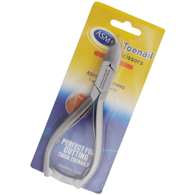 Asm Instruments Toenail Clippers for Thick or Ingrown Nails Heavy-Duty 5.5" Asm Instruments Toenail Clippers for Thick or Ingrown Nails Heavy-Duty 5.5"