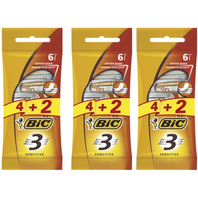 BIC Sensitive Razor 3 - Razors BIC Sensitive Razor 3 - Razors
