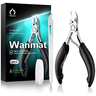 Wanmat Toe Nail Clipper for Ingrown or Thick Toenails Toenails Trimmer and Professional Wanmat Toe Nail Clipper for Ingrown or Thick Toenails Toenails Trimmer and Professional