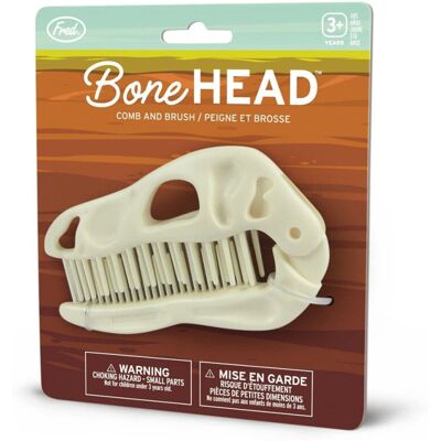 Authentique Fred Genuine Fred BONEHEAD Folding Brush and Comb Fun Dinosaur Design Hair Care Too Authentique Fred Genuine Fred BONEHEAD Folding Brush and Comb Fun Dinosaur Design Hair Care Too